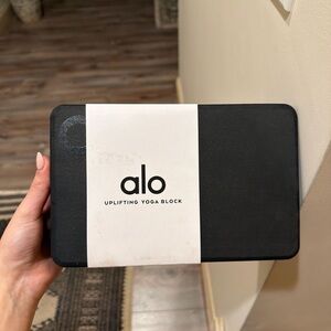 ALO Yoga Black Uplifting Yoga Block